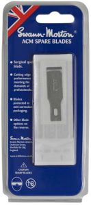 Swann Morton Pack of 5 No.18 Blade to fit SM9106 No.2 and SM9107 no.5 handle # 9138