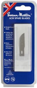 Swann Morton Pack Of 5 No.22 Blade to fit SM9106 No.2 and SM9107 no.5 handle # 9142