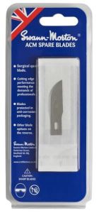 Swann Morton Pack Of 50 No.22 Blade to fit SM9106 No.2 and SM9107 no.5 handle # 9308