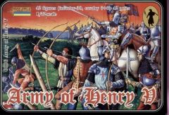 Strelets 1/72 100 Years War Army of Henry V # 00672 - Plastic Model Figures
