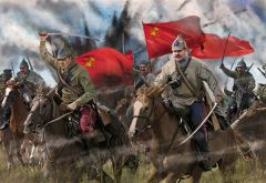 Strelets 1/72 Red Cavalry in Summer Dress Russian Civil War # 16472