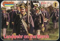 Strelets 1/72 Landwehr on the March (Napoleonic) # 16872