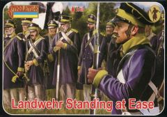 Strelets 1/72 Landwehr Standing at Ease (Napoleonic) # 16972