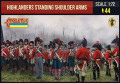 Strelets 1/72 Highlanders Standing Shoulder Arms Napoleonic # 19972