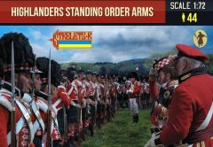 Strelets 1/72 Highlanders Standing Order Arms Napoleonic # 200