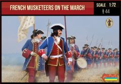Strelets 1/72 French Musketeers 1701-1714 Spanish Succession War # 23372