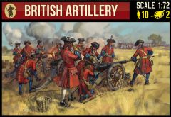 Strelets 1/72 British Artillery War of the Spanish Succession # 24372