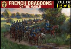 Strelets 1/72 French Dragoons on the March. War of the Spanish Succession # 25172