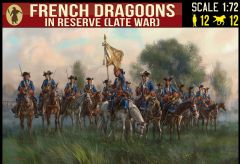 Strelets 1/72 French Late War Dragoons in Reserve. War of the Spanish Succession # 25272
