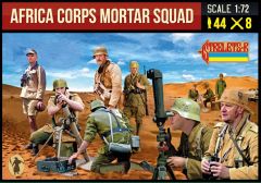Strelets 1/72 Africa Korps Mortar Squad # 28072