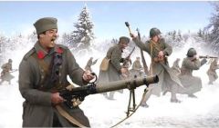 Strelets 1/72 Serbian Infantry in Winter Uniform (WWI) # M126
