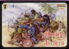 Strelets 1/72 Muslim Archers # 014 - Plastic Model Figures