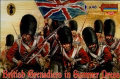 Strelets 1/72 British Grenadiers in Summer Dress # 032 - Plastic Model Figures