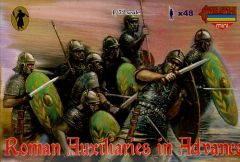 Strelets 1/72 Roman Auxiliaries in Advance # 034 - Plastic Model Figures