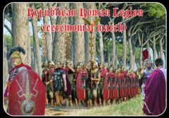Strelets 1/72 Republican Roman Legion (ceremonial march) # 102 - Plastic Model Figures