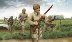 Strelets 1/72 Imperial Japanese Army Paratroopers (WWII) # M120
