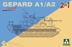 Takom 1/35 German Flakpanzer 1 Gepard A1/A2 SPAAG 2-in-1 # 02044X