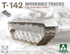 Takom 1/35 T-142 Workable Tracks for M48/M60 Family # 02164