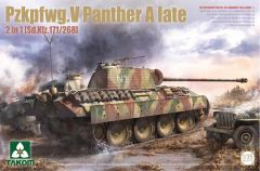 Takom 1/35 Pz.Kpfw.V Ausf.A Panther Late SdKfz 171/268 2 in 1 # 02176