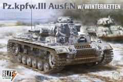 Takom 1/35 German Panzer III Ausf N with Winterketten # 08011