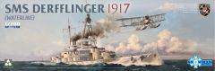 Takom 1/700 SMS Derfflinger 1917 (Waterline) w/t 3D printed FF-33E Floatplane # SP7039