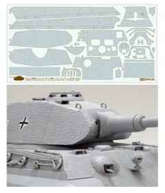 Tamiya 1/35 Zimmerit Coating King Tiger Porsche Turret # 12649 - Plastic Model Kit
