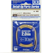 Tamiya Braided Hose - Outer Diameter 2.0mm # 12662