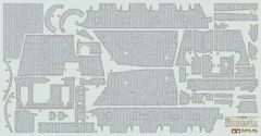 Tamiya 1/35 Zimmerit Coating Sheet for 1/35 Brummbär Late Production # 12673