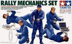 Tamiya 1/24 Rally Mechanics & Equipment Set # 24266 - Plastic Model Kit