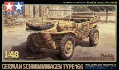 Tamiya 1/48 Schwimmwagen Type 166 # 32506 - Plastic Model Kit
