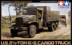 Tamiya 1/48 US 2.5 ton 6x6 Cargo Truck # 32548 - Plastic Model Kit