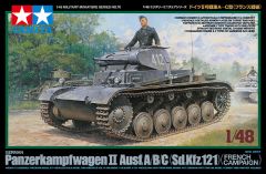 Tamiya 1/48 German Pz.Kpfw.II Ausf.A/B/C Panzer II # 32570 - Plastic Model Kit