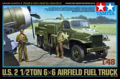 Tamiya 1/48 US 2 1/2 Ton 6x6 Airfield Truck # 32579 - Plastic Model Kit