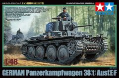 Tamiya 1/48 German Panzer 38(t) Ausf.E/F # 32583 - Plastic Model Kit