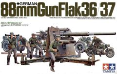Tamiya 1/35 88mm Gun Flak 36/37 # 35017 - Plastic Model Kit