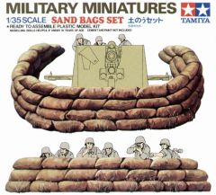 Tamiya 1/35 Sand Bags # 35025 - Plastic Model Kit