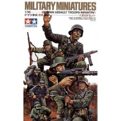 Tamiya 1/35 German Assault Troops # 35030 - Plastic Model Kit