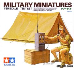Tamiya 1/35 Tent Kit # 35074 - Plastic Model Kit