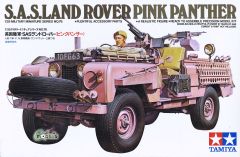 Tamiya 1/35 British SAS Pink Panther Land Rover # 35076 - Plastic Model Kit