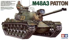 Tamiya 1/35 U.S. M48A3 Patton # 35120 - Plastic Model Kit