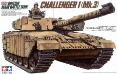 Tamiya 1/35 Challenger 1 Mk.3 Tank # 35154 - Plastic Model Kit