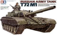 Tamiya 1/35 Russian Army Tank T72M1 # 35160 - Plastic Model Kit