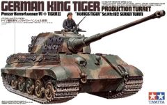 Tamiya 1/35 King Tiger Production Turret # 35164 - Plastic Model Kit