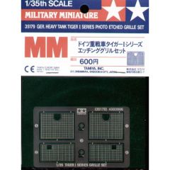 Tamiya 1/35 Tiger I grills # 35179 - Plastic Model Kit