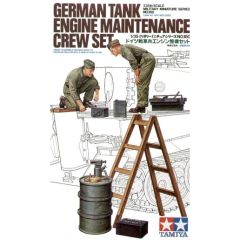 Tamiya 1/35 German Engine Maintenance Crew # 35180 - Plastic Model Kit