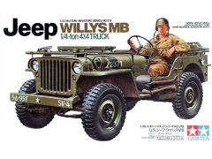 Tamiya 1/35 Willys MB Jeep with driver # 35219 - Plastic Model Kit