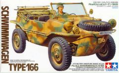 Tamiya 1/35 German Schwimmwagen Type 166 # 35224 - Plastic Model Kit