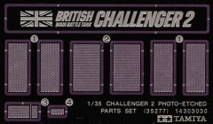 Tamiya 1/35 Challenger 2 Grille set # 35277 - Plastic Model Kit