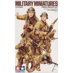 Tamiya 1/35 WWII French Infantry # 35288 - Plastic Model Kit