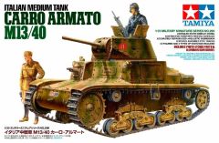 Tamiya 1/35 Italian Carro Armato M13/40 with 2 figures # 35296